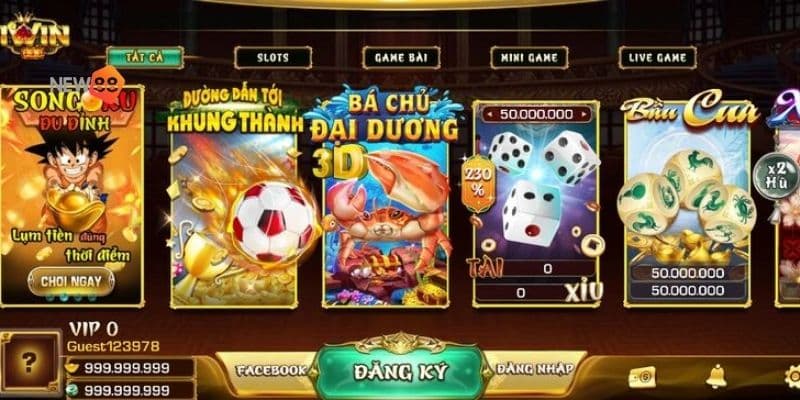 Tựa game đang hot tại game iWin  