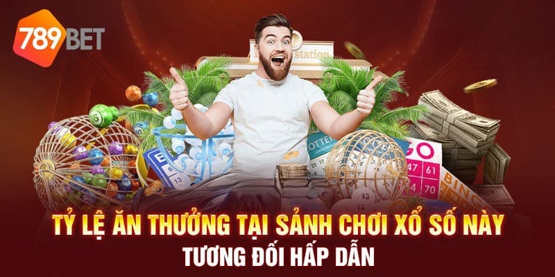 Xổ số tại link 789BET với đa dạng loại hình cược